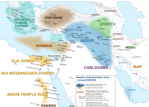 M.Ö Ortadoğudaki medeniyetler ve Friglerin sınırları
