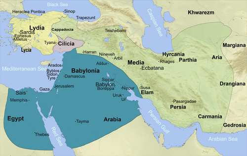 Babil Krallığının siyasi haritası