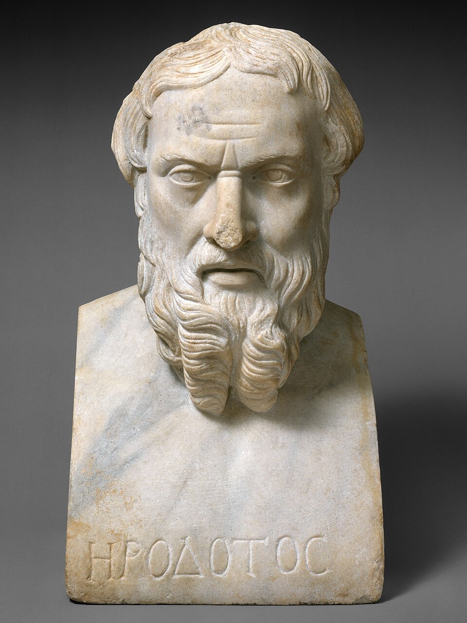 960px Marble bust of Herodotos MET DT11742 (cropped)