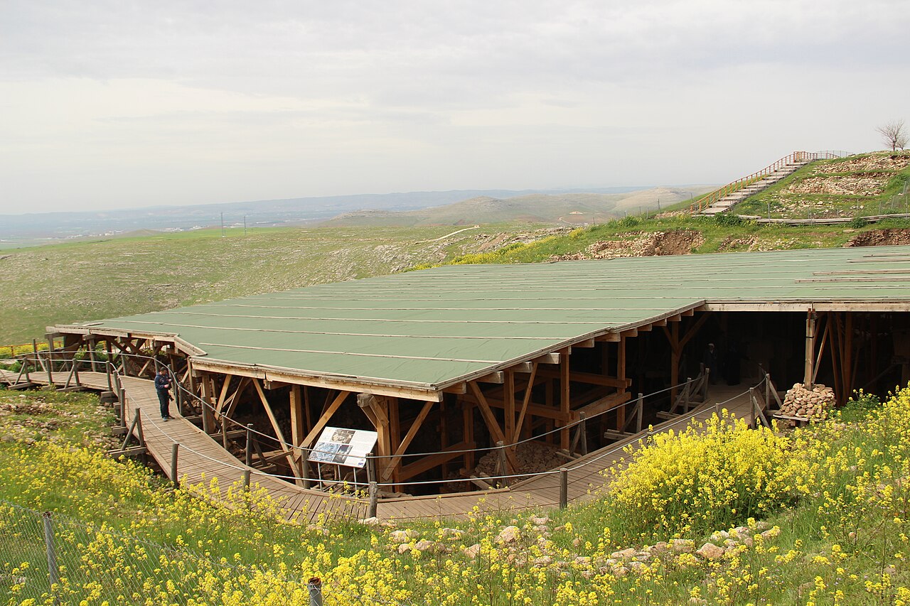 !Göbekli Tepe kazı alanı