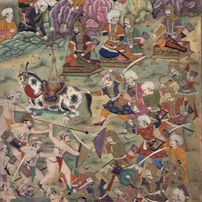 Ankara savaşı tasviri